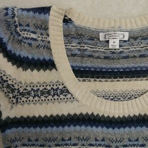 🌈 3/$10 SALE Aphorism Fair Isle Sweater Top